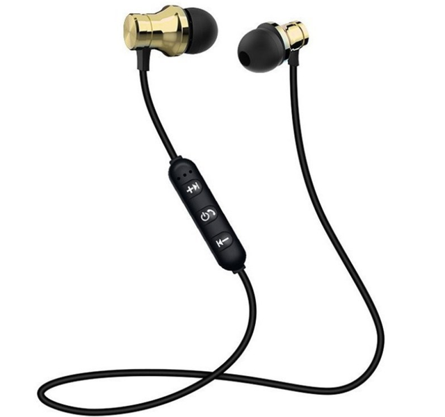 XT11 Magnetic Wireless Earphones Running Music Headset Neckband Sports Earbuds Earphones With Noise Cancelling Mic
