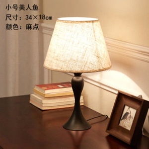 Đèn Bàn Retro Đèn Đầu Giường Khách Sạn Đèn Trang Trí Dự Án Văn Phòng Nghiên Cứu Đèn Led Bảo Vệ Mắt Làm Mờ Ánh Sáng Ban Đêm Phong Cách Retro - Product Image 6