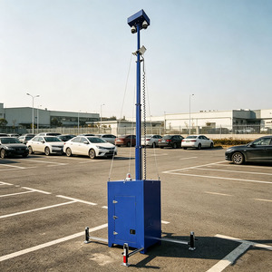 Torre de CCTV Móvil de Despliegue Rápido, Torre de Videovigilancia con Opción Solar para Alemania, Suiza e Italia - Product Image 1