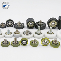 Rouleau recouvert de PU de 18 mm de diamètre extérieur avec roulement 605RS PU60518-5, roue de compteur de devises en caoutchouc recouvert de polyuréthane de 5 mm de diamètre intérieur