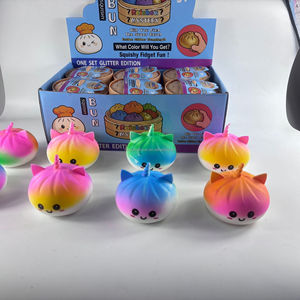 Pelota Antiestrés de Unicornio Colorida y Adorable, Juguete Sensorial con Cara Sonriente, Juguete Promocional para Niños - Product Image 5