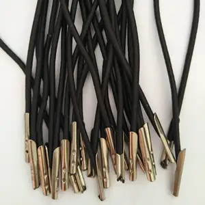 Kabel Elastis Kustom dengan Klip Plastik Pita Elastis dengan Kabel Elastis 1Mm 2Mm 3Mm