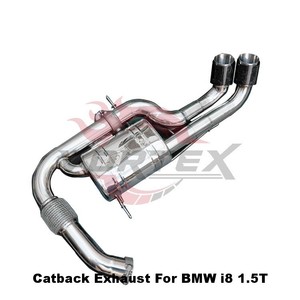 Échappement Catback en Acier Inoxydable Vortex Performance Compatible BMW i8 1.5T Valvetronic – Amélioration du Silencieux Tuning – Pièces Auto - Product Image 2