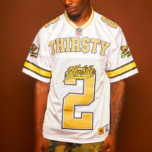 Clothing Manufacturer for Custom Man High Quality Luxury Mesh Jersey Football <b>t</b> <b>Shirt</b> for Men - Product Image 1