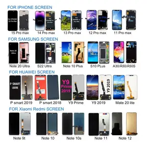 Mobile Phones Lcd Touch Screen Different Brands Lcd Screen Wholesale Mobile Phone Lcds For IPhone Samsung Huawei Xiaomi