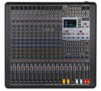 Console de mixage audio professionnelle 12-16-24-32 canaux avec effets de réverbération numérique DSP 99, interface audio USB, mixeur multifonctionnel