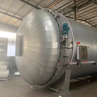 Four autoclave à corps de réservoir conçu avec soupape de sécurité pour la vulcanisation de chaussures et la fabrication de poudre de caoutchouc, contrôle de température 150-220°C
