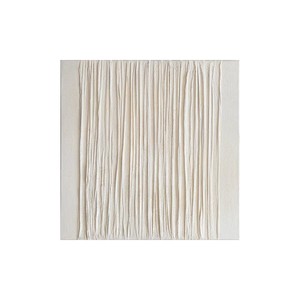 Japanese Minimalist Wabi Sabi Hand Painted Oil Painting White <b>Cream</b> Wall Art Rectangle Framed Decor For Living Room And Dining - Product Image 5