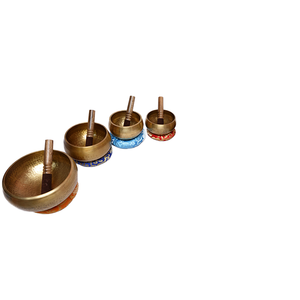 Népal fait à la main bouddha son bol Yoga méditation tibétain chantant bol ensemble 7 Chakra fait à la main bouddha chantant bol ensemble - Product Image 1