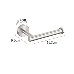 WEKIS – Ensemble de 5 accessoires de salle de bain en métal brossé, écologique, avec porte-serviette simple, taille personnalisable, emballage en boîte – Vente directe usine - Product Image 4