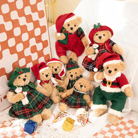Ours en peluche pour robe Sofa I Love U Bow Tie Big Couple Wedding Teddy Bear Stuffed Animal Toy Teddy Bear Doll Kids Gift