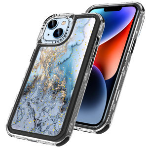 Lichicase transparente a prueba de golpes diseño de mármol personalizado funda de teléfono con purpurina para <span class=keywords><strong>ZTE</strong></span> <span class=keywords><strong>Blade</strong></span> V50 Vita funda móvil para Spark Go 1 10C - Product Image 6