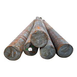 SS41 Varillas sólidas de acero de hierro negro Barra redonda de acero inoxidable de bajo carbono Tamaños 20mm 25mm 30mm Q235B A336 SS400 - Product Image 4