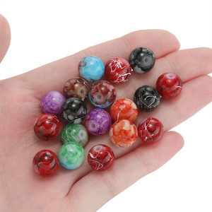 Glass Beads 4mm Iridescent Gradient Two Tone Loose Beads For DIY Jewelry Making Bracelets <b>Necklaces</b> Accessories - Product Image 3