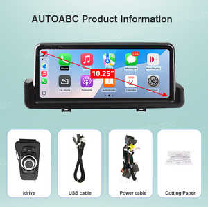 Système multimédia Autoabc CarPlay et Android Auto sans fil avec 1 an de garantie pour BMW Série 3 E90-E93 - Product Image 5