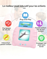 Lecteur de cartes flash interactif OEM ODM, jouets éducatifs, jouet d'apprentissage des langues multifonctionnel, jeux sonores pour enfants de 2 à 12 ans