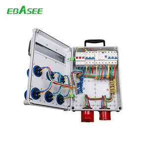 Caja de Distribución de Energía Portátil con Tomas Industriales de 16A, 32A, 63A y 125A, Caja de Tomacorrientes Eléctrica Impermeable IP65 - Product Image 5