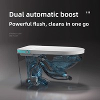 Inodoro Inteligente Personalizado Wowo, Totalmente Automático, Todo en Uno, Cerámica Blanca, Modelo de Piso, Control por Voz con IA, Control Remoto, Instantáneo