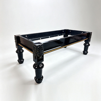 Table de billard d'intérieur haut de gamme PUSHIZHE, écologique, durable, personnalisable, avec pieds ronds pour usage domestique