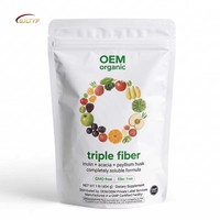 Poudre de Psyllium 99% pure, extraite par solvant, emballée en fût, fibres alimentaires, haute pureté, matières premières pures, fourniture directe usine, OEM ODM
