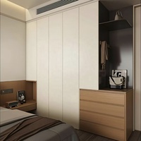 Armoire pour enfants, style moderne, bois écologique, gain de place, grande capacité, base antidérapante, stable, sûre, placard pour chambre d'enfant