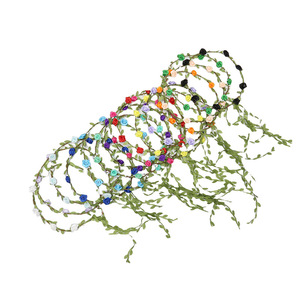 WOWEI Forest-Style Headband Garland Beach Travel Accesorio para el cabello Simulado Rose Party Headwear para promociones - Product Image 3