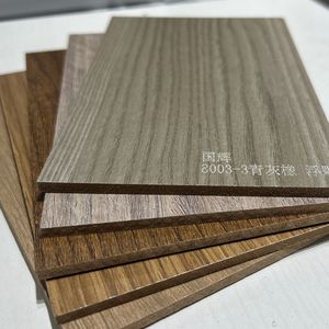 Современный дизайн 16 мм Глянцевая плита из МДФ, предварительно ламинированная акустическая деревянная доска, ДВП, наружные стеновые панели, меламиновая плита - Product Image 3