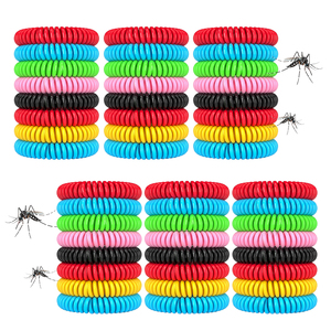 10 <span class=keywords><strong>Pulseras</strong></span> Repelentes de Mosquitos de <span class=keywords><strong>Citronela</strong></span> Ecológicas - Banda de Control de Plagas de EVA Sostenible con Empaque Individual - Product Image 1