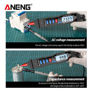 Multímetro ANNENG A3003 Tipo Bolígrafo, Detección por Sensor Sin Contacto, Reconocimiento Automático, 600V - Product Image 2