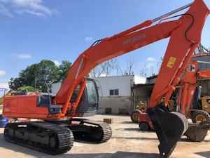 รถขุดตีนตะขาบฮิตาชิ ZAXIS 200 มือสอง ขนาด 20 ตัน สีส้ม ระบบไฮดรอลิก พร้อมบุ้งขุด - Product Image 1