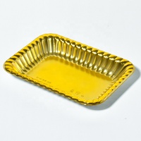 Barquettes d'emballage en plastique doré PET de qualité alimentaire écologiques pour fruits et légumes variés pour supermarchés