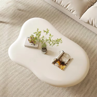 Table basse nuage au design moderne et élégant, table d'appoint simple à trois pieds pour salle à manger, hôtel et salon - Vente en gros usine