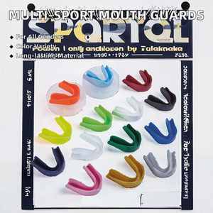 Protège-dents multicolores pour la boxe, le rugby, le football, le MMA, le karaté, les arts martiaux, protège-dents de sport - Product Image 2