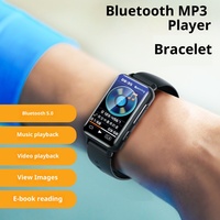 S18 jam tangan pemutar MP3 untuk Walkman, gelang olahraga buku elektronik pelajar MP4 WAV USB