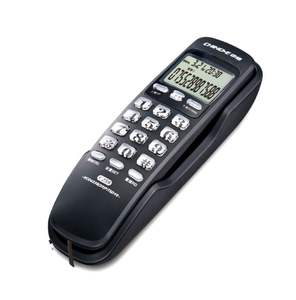 Téléphone analogique filaire Affichage d'identification <span class=keywords><strong>de</strong></span> l'appelant Ligne mince Petit téléphone Téléphone à usage domestique et <span class=keywords><strong>de</strong></span> bureau - Product Image 6