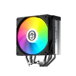 Refroidisseur de processeur Y400E NOIR, refroidisseur d'air pour PC, radiateur ARGB avec 4 caloducs, ventilateur 1800 tr/min pour LGA1700 1851 1200 AM5, directement de l'usine - Product Image 3