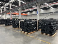 Courroie de chenille en caoutchouc Kubota pour mini excavatrice 300*52.5*73 300*52.8*74 300*52.5*75 300*52.5*76 Roues de chenille en caoutchouc