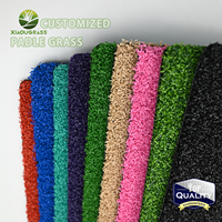 Gazon synthétique souple imperméable de 10 mm pour intérieur et extérieur, tapis de gazon artificiel pour terrain de padel et terrain de sport