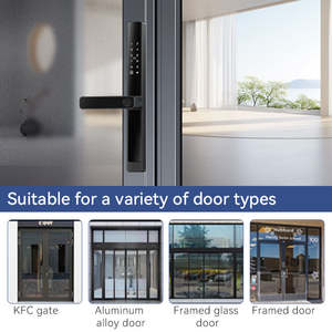 Kasman SOURCE <span class=keywords><strong>PRIX</strong></span> Serrure de porte mince à <span class=keywords><strong>double</strong></span> face étanche à l'extérieur Serrures à carte Tuya Ttlock intelligentes pour la <span class=keywords><strong>maison</strong></span> - Product Image 6