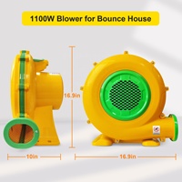 Tente de trampoline gonflable haute puissance 550W Pool-110V-120V/60Hz 220V/60Hz ventilateur électrique haute pression OEM personnalisable