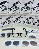 Lunettes de soleil intelligentes IA 2026 AIMB-G1 Max avec caméra IA intelligente 8MP, pour la photographie en extérieur et la traduction simultanée