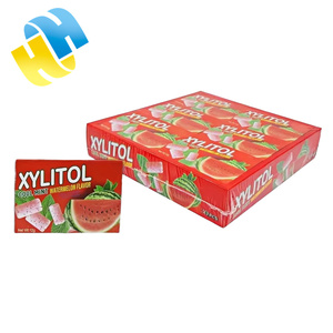 Dulces al por Mayor con Etiquetas Privadas Personalizadas, Goma de Mascar de Xilitol con Sabor a Frutas Mixtas en Caja Halal, Chicle de Burbujas, Caramelo de Juguete para Niños OEM - Product Image 4