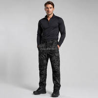 Pantalon de chasse tactique anti-frottement pour homme, respirant, séchage rapide, pantalon cargo multi-poches, pantalon de travail extérieur pour la randonnée