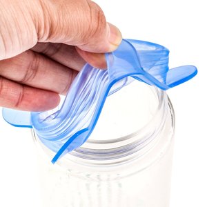 Tapas Elásticas de Silicona para Almacenamiento de Alimentos, 6 Especificaciones de Tapas Reutilizables para Recipientes de Silicona, Aptas para Diversos Contenedores de Alimentos - Product Image 6