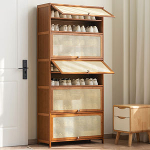 Nouveau Style <span class=keywords><strong>Meuble</strong></span> de Rangement Chaussures à Rabats Personnalisable pour Entrée, Armoire à Chaussures <span class=keywords><strong>avec</strong></span> Porte – Prix de Gros - Product Image 4