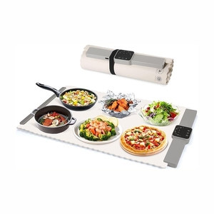 Portable Silicone Food Warmer Heater Silicone Mat <b>Electric</b> Warming Tray for Kitchen - Product Image 1