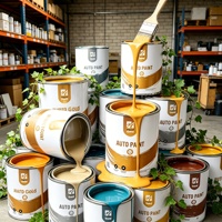Peinture acrylique industrielle de haute qualité pour le revêtement plastique automobile et la finition des bateaux