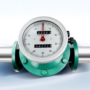 مقياس تدفق صناعي بيضاوي عالي الدقة لقياس زيت الوقود الإزاحة الإيجابية - Product Image 1