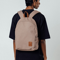Sac à dos pour ordinateur portable pliable unisexe pour étudiants, durable, léger, fermeture à glissière, antivol, design écologique, grande capacité