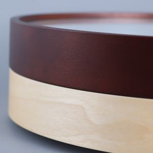 Semplice struttura in legno nordico silenzioso orologio da parete personalizzazione di massa produzione ecologici orologi in legno - Product Image 4